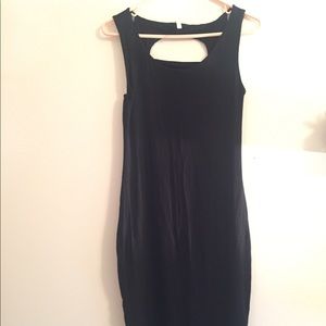 NWOT LBD open back dress